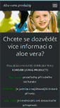 Mobile Screenshot of aloevera-produkty.cz